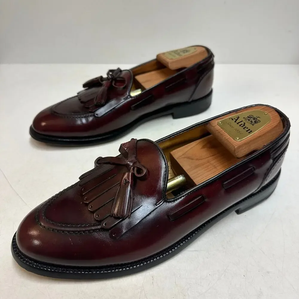 NEW HEELS Rancourt & Co. x Cole Haan Tassel Kiltie Loafer Made in USA 8.5 D